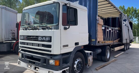 DAF 95 ATI in actie
