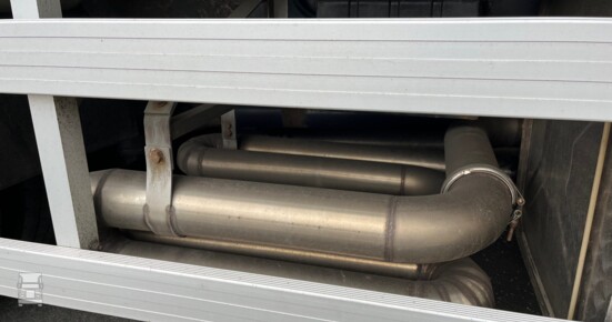 Spaghetti uitlaat truck Spaghetti uitlaat truck