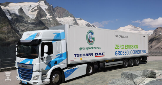 DAF CF electric Grossglockner