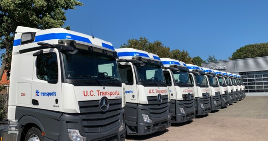 17x Actros voor UC-Transports