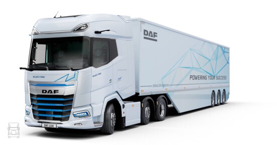 BIGtruck DAF electric 6x2 tractor