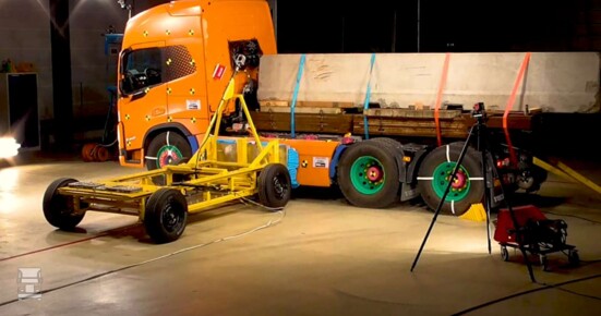 Side impact crashtest-1400