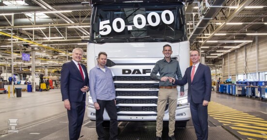 DAF reaches milestone of 50,000 LR DAF reaches milestone of 50,000 LR