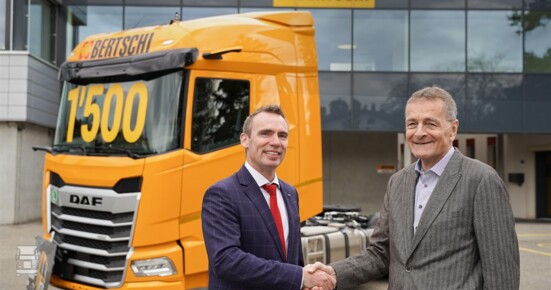 Bertschi Group has officially put its 1500th DAF truck into service a XF 480 FT 4x2 tractor unit (960 x 640) Bertschi Group has officially put its 1500th DAF truck into service a XF 480 FT 4x2 tractor unit (960 x 640)