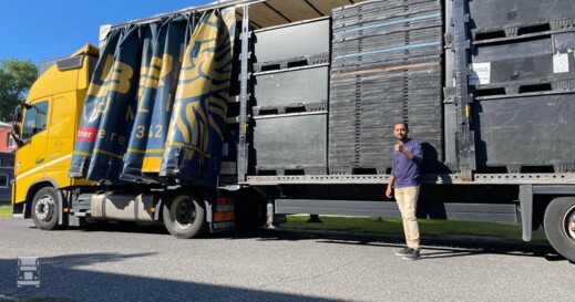 Indiase chauffeur dolgelukkig bij Waberer's