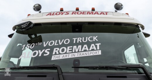 150ste Volvo-truck voor Aloys Roemaat Transport is FM Electric (4)