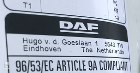 RAI plaatje DAF