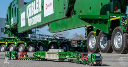 Kübler Spedition MAN Scheuerle (3) Kübler Spedition MAN Scheuerle (3)