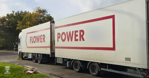 BIGtruck Illegale Poolse bloemenauto