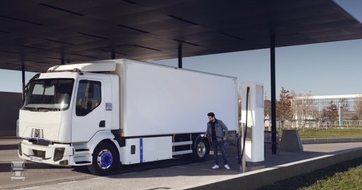 Renault Trucks E-Tech D charging
