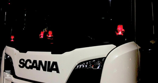 Poppy's achter de ruit