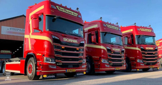 TopTrans Scania trucks