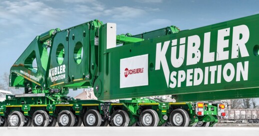 Kübler Spedition MAN Scheuerle (2) Kübler Spedition MAN Scheuerle (2)