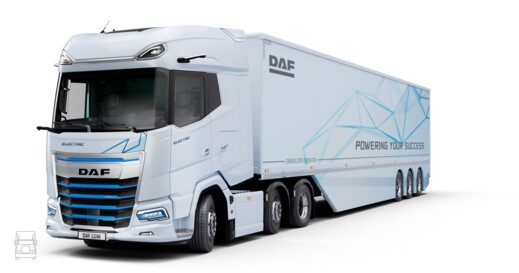 BIGtruck DAF electric 6x2 tractor