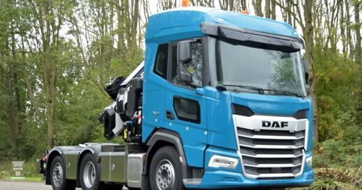 DAF XF Fassi kraan Elcar (1) DAF XF Fassi kraan Elcar (1)