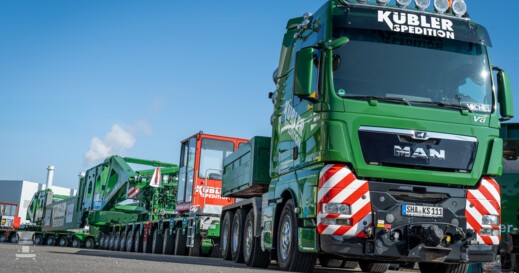 Kübler Spedition MAN Scheuerle (7) Kübler Spedition MAN Scheuerle (7)