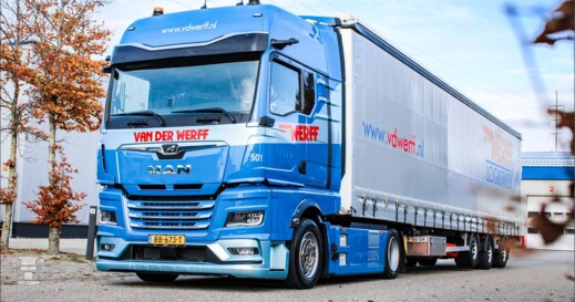 BIGtruck Van der Werff MAN eTGX electric truck
