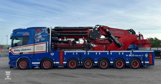 Erling Andersen Scania kraan