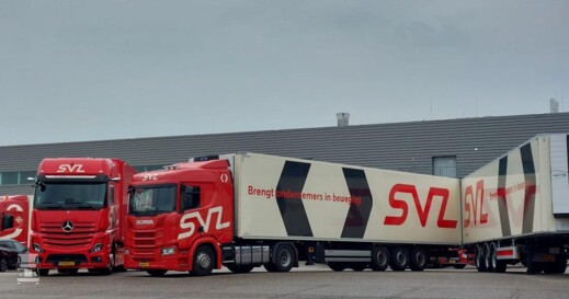 SVZ Scania koeltrailer SVZ Scania koeltrailer
