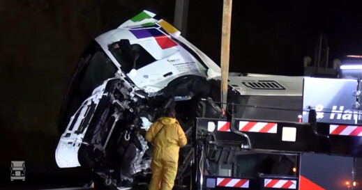 BIGtruck elektrische truck crash