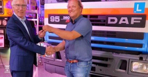 DAF 95 Leeuw naar museum