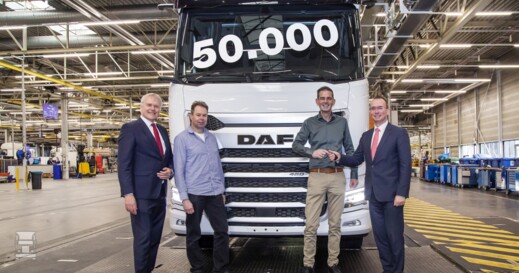 DAF reaches milestone of 50,000 LR