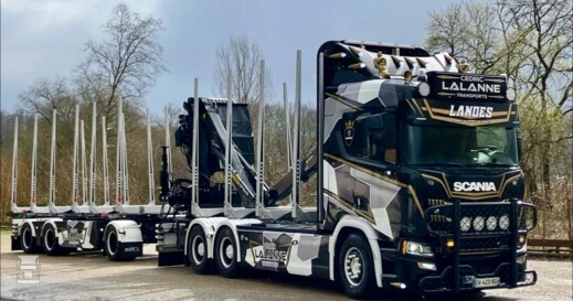 Scania V8 Rondhout transport (1) Scania V8 Rondhout transport (1)