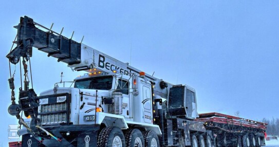 Kenworth C500 12x6 crane trailer