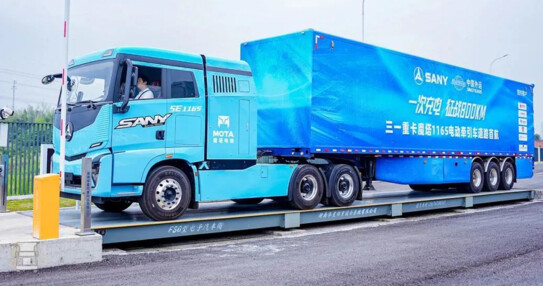 Sany electric truck Sany electric truck