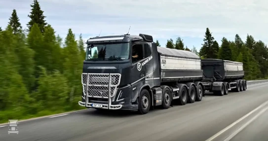 BIGtruck Volvo FH mining combinatie Kaunis Iron